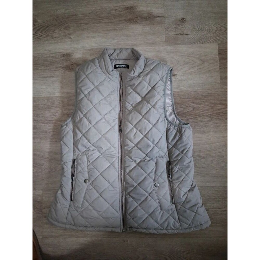 Allegra K Women's puffer quilted vest